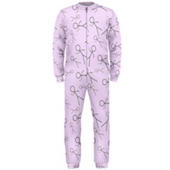 Little Men On Pink Onepiece Jumpsuit (men) 