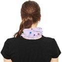 Little Men Colored Head On Pink Face Covering Bandana (Two Sides) View2