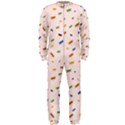 Dragonfly On Pink OnePiece Jumpsuit (Men)  View1