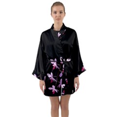 Long Sleeve Satin Kimono by munch76