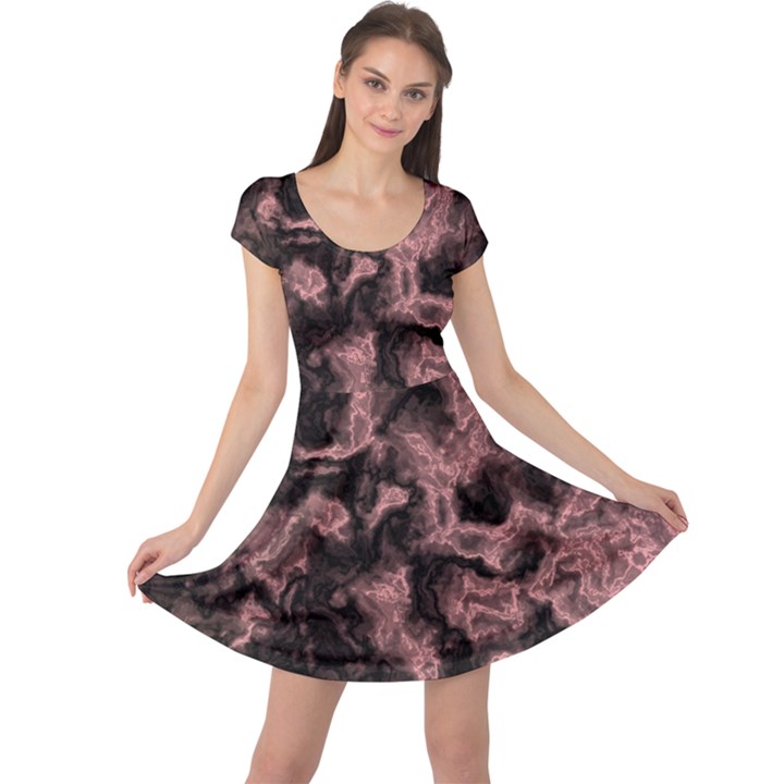 Plasma Storm Cap Sleeve Dress