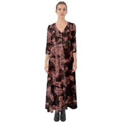 Plasma Storm Button Up Boho Maxi Dress by MRNStudios