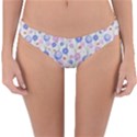 Watercolor Dandelions Reversible Hipster Bikini Bottoms View1