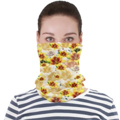 Lonely Flower Populated Face Seamless Bandana (adult) by JustToWear