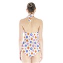 Multicolored Circles Halter Swimsuit View2