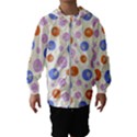 Multicolored Circles Kids  Hooded Windbreaker View1