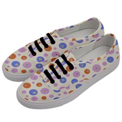 Multicolored Circles Men s Classic Low Top Sneakers by SychEva