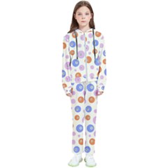 Multicolored Circles Kids  Tracksuit by SychEva