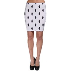 Vampire Hand Motif Graphic Print Pattern Bodycon Skirt by dflcprintsclothing