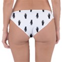 Vampire Hand Motif Graphic Print Pattern Reversible Hipster Bikini Bottoms View4