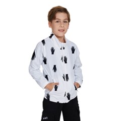 Vampire Hand Motif Graphic Print Pattern Kids  Windbreaker by dflcprintsclothing