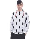 Vampire Hand Motif Graphic Print Pattern Men s Pullover Hoodie View1