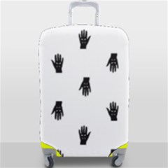 Vampire Hand Motif Graphic Print Pattern Luggage Cover (large)