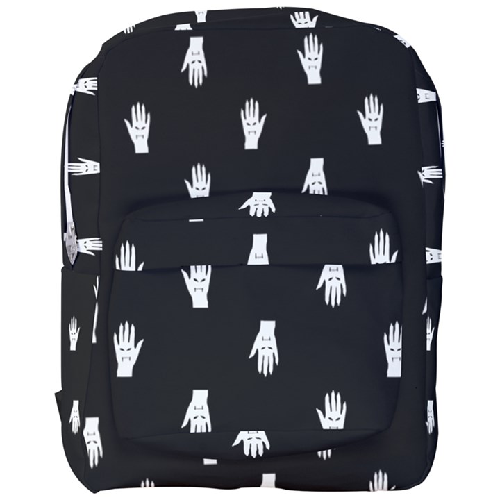 Vampire Hand Motif Graphic Print Pattern 2 Full Print Backpack