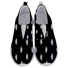 Vampire Hand Motif Graphic Print Pattern 2 No Lace Lightweight Shoes