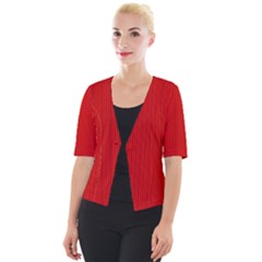 Zappwaits Cropped Button Cardigan by zappwaits