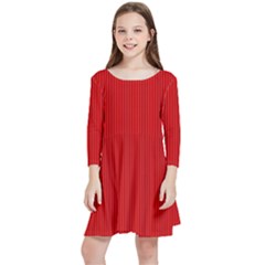 Zappwaits Kids  Quarter Sleeve Skater Dress by zappwaits