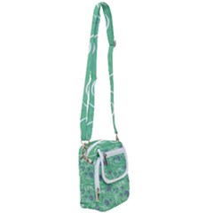 Folk Floral Pattern  Abstract Flowers Print  Seamless Pattern Shoulder Strap Belt Bag by Eskimos