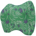 Folk floral pattern. Abstract flowers print. seamless pattern Velour Head Support Cushion View4