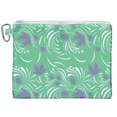 Folk Floral Pattern  Abstract Flowers Print  Seamless Pattern Canvas Cosmetic Bag (xxl) by Eskimos