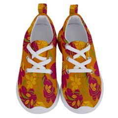 Folk Floral Pattern  Abstract Flowers Print  Seamless Pattern Running Shoes by Eskimos