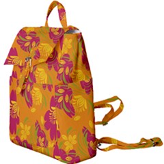 Folk Floral Pattern  Abstract Flowers Print  Seamless Pattern Buckle Everyday Backpack by Eskimos