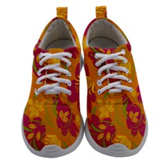 Folk Floral Pattern  Abstract Flowers Print  Seamless Pattern Athletic Shoes by Eskimos