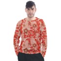 Folk floral pattern. Abstract flowers print. seamless pattern Men s Long Sleeve Raglan Tee View1