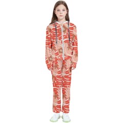 Folk Floral Pattern  Abstract Flowers Print  Seamless Pattern Kids  Tracksuit