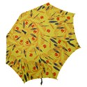 Folk floral pattern. Abstract flowers print. seamless pattern Hook Handle Umbrellas (Large) View2