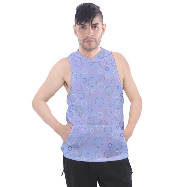 Circle Men s Sleeveless Hoodie