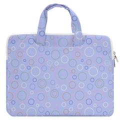 Circle Macbook Pro Double Pocket Laptop Bag (large)