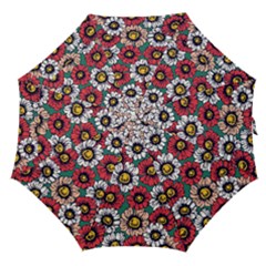 Daisy Colorfull Seamless Pattern Straight Umbrellas by Kizuneko