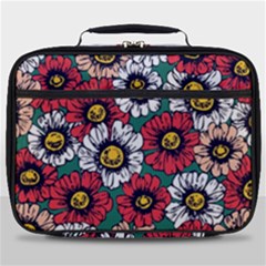 Daisy Colorfull Seamless Pattern Full Print Lunch Bag by Kizuneko