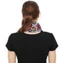 Daisy Colorfull Seamless Pattern Face Covering Bandana (Triangle) View2