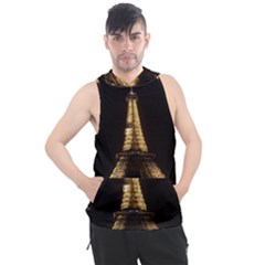 Tour Eiffel Paris Nuit Men s Sleeveless Hoodie by kcreatif