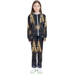 Tour Eiffel Paris Nuit Kids  Tracksuit by kcreatif