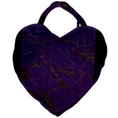 Maine Usgs Historical Map Abol Pond 104859 1988 24000 Inversion Restoration Giant Heart Shaped Tote by WetdryvacsLair