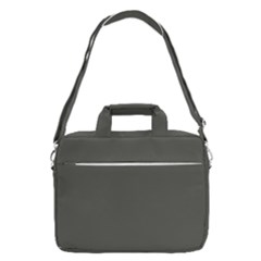 Beluga Grey Macbook Pro Shoulder Laptop Bag  by FabChoice