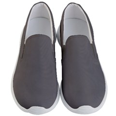 Carbon Grey Men s Lightweight Slip Ons by FabChoice