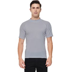 Chalice Silver Grey Men s Short Sleeve Rash Guard