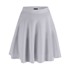 Cloudy Grey High Waist Skirt by FabChoice