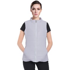 Cloudy Grey Women s Puffer Vest by FabChoice