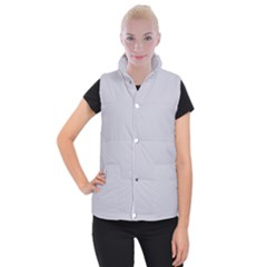 Cloudy Grey Women s Button Up Vest by FabChoice