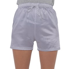 Cloudy Grey Sleepwear Shorts by FabChoice