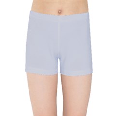 Cloudy Grey Kids  Sports Shorts by FabChoice