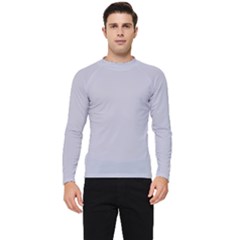 Cloudy Grey Men s Long Sleeve Rash Guard by FabChoice