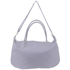 Cloudy Grey Removal Strap Handbag by FabChoice