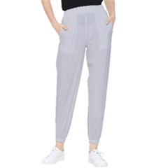 Cloudy Grey Tapered Pants