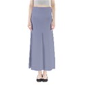 Cool Grey Full Length Maxi Skirt View1